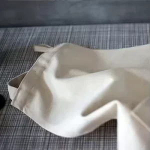 Custom Korean Casual Unisex Canvas Apron Oversleeve Overclothes 30% Linen 70% Cotton