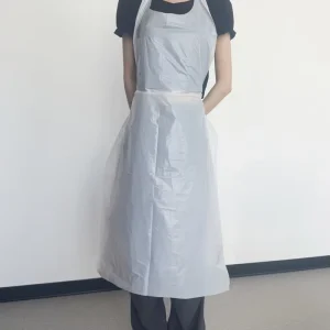 Custom LDPE Plastic Waterproof Disposable Lightweight Sleeveless Aprons Home Use for Kitchen Cooking China