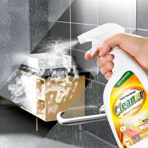 Custom Label Eco Friendly Non Toxic Multi Surface Spray Cleaner for Bathroom and Glass Cleaning Lemon Scent OEM ODM Available