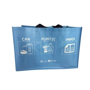 Custom Lamination Recyclable pp Woven Trash Bags Garbage Bag for Household