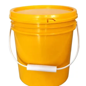 Custom Large-Capacity Eco-Friendly Food-Grade PP Plastic Buckets with Lids Leak-Proof Handles Household Product