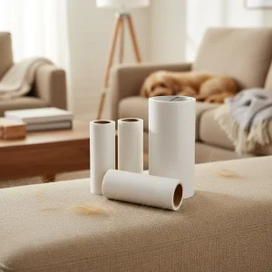 Custom Length 10cm 16cm Travel Mini Lint Roller Custom Refill Paper for Pet Hair Disposable With Handle Brush Remover