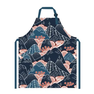Custom Linen & Cotton Canvas Kitchen Aprons Eco Friendly Durable Sleeveless No MOQ Promotion for Retail & Small Brand Projects