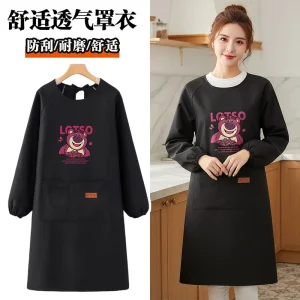 Custom Logo Baking Apron Customized Kitchen Household Young Style Work Uniform for Restaurants Good looking Overclothes New Styl