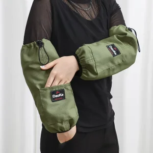 Custom Logo Canvas Sleeves Waterproof and Oil-proof Sleeves Women’s Work Stain Resistant Summer Work Men’s Work Wear-resistant