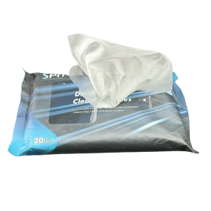 Custom Logo Disposable Non Woven Car Dashboard Cleaning Wet Tissue Disposable Wet Wipe Disinfection for Car Light Baby Wipes Per