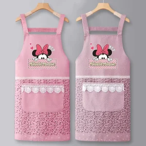 Custom Logo Heavy Duty Reusable Durable Polyester Washable Lightweight Breathable Adult Bib Apron for Kitchen Catering
