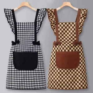 Custom Logo Heavy Duty Sleeveless Waterproof Oil proof Cooking Protective Apron Bib Apron Adult Catering Specific New