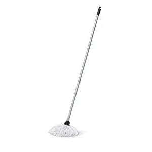 Custom Logo Household Cotton String Mop with Telescopic Handle High Absorption Floor Cleaning Mop Factory Supply
