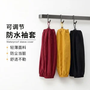 Custom Logo Kitchen Oversleeve Women’s Oil Proof and Waterproof Household Cooking Oversleeve Dirt and Abrasion