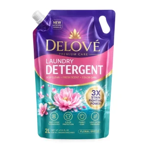 Custom Logo Large Spout Pouch with Handle 2L 3L 5L Liquid Laundry Detergent Packaging Bag Heavy Duty FDA REACH OEM