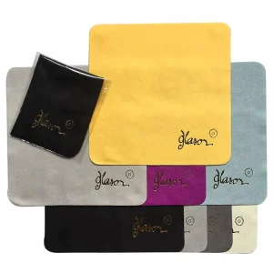 Custom Logo Microfiber Eyeglass and Sunglass Cleaning Cloth
