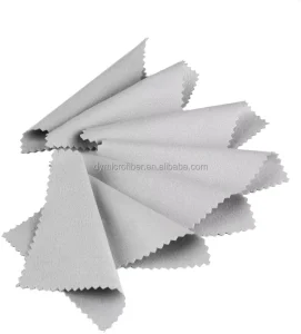 Custom Logo Microfiber Polishing Cloth Sterling Silver Jewelry Watch Eye Glasses Sunglasses Cleaning Cloth