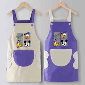 Custom Logo Nail Salon Apron Kitchen Home Use Oil and Water Resistant Dedicated for Food Service Work Stain Resistant