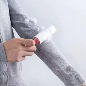 Custom Logo Reusable Household Clothes Cleaning Mini Lint Roller Portable Extra Sticky Pet Hair Lint Remover