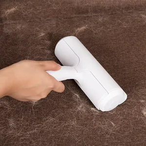 Custom Logo Self Cleaning Reusable Dog Cat Pet Hair Remover Brush Lint Roller Pet Fur Hair Remover for Pets Cleaner Brush