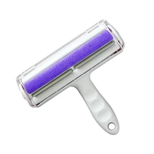 Custom Logo Self Cleaning Reusable Pet Hair Remover Brush Lint Roller for Dogs and Cats