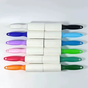 Custom Logo Super Sticky Lint Removers Portable Manual Lint Roller for Clothes Pet Hair Furniture Couch Carpet Car Seats