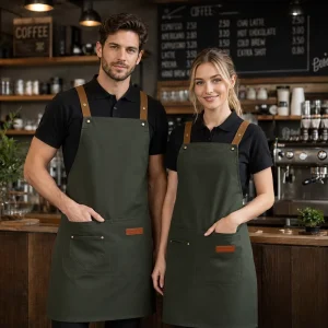 Custom Logo Waterproof Work Apron Adjustable Professional Apron OEM Manufacturer