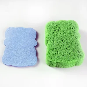 Custom Made Compressed Cellulose Sponge Wood Pulp Dry Cellulose Sponges Sheets African Net Sponge Exfoliating