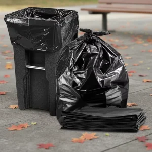 Custom Made Heavy Duty HDPE LDPE Recyclable Heat Seal Trash Can Bags Guangdong Origin
