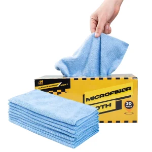 Custom Microfiber Car Wash Cloth Absorbent Towel for Effective Car Care Cleaning