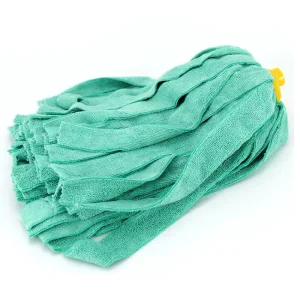 Custom Microfiber Mop Refill Rolls Replaceable Terry Cloth Strips Mop Head for Various Floor Cleaning