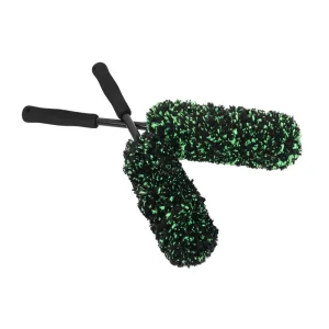 Custom Microfiber Surface Duster High Water Absorption Car Detailing Wheel Brush Without Scratch Cleaning Tool Car Detailing Kit