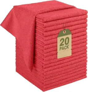 Custom Microfiber Universal Cleaning Cloth Microfiber 2 in 1 Cloth Microfiber Glass Cloth for Car Kitchen