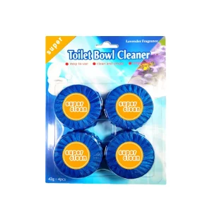 Custom Package Disposable Eco Friendly Solid Toilet Bowl Cleaner Block Water Soluble Automatic Flush Restroom Accessories