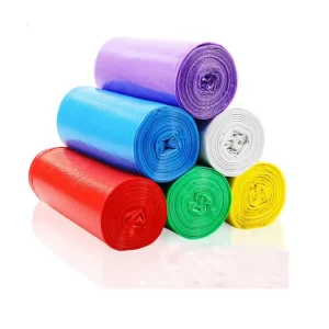 Custom Plastic Disposable Trash Bag on Roll Garbage Bag
