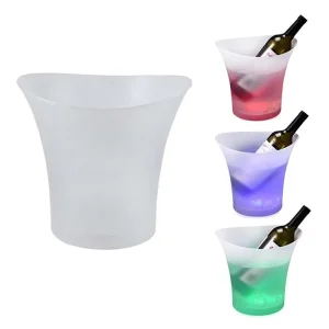 Custom Plastic KTV Party Led Bucket with Eco Friendly Design