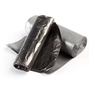 Custom Printed LDPE Big Plastic Garbage Bags In-Roll Waste Refuse Sacks Heat Sealing Trash Bin Liner Packaging Usage
