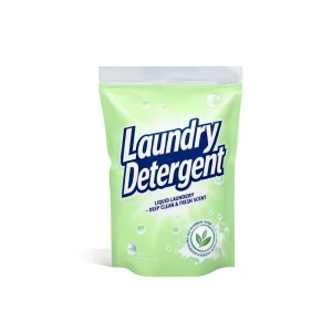 Custom Printed Laundry Detergent Liquid Soap Bag MOQ 100pcs Premium Sustainable High Barrier Stand up Pouch