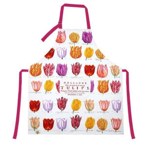 Custom Printed Reusable Eco Friendly Cotton Kitchen Apron with Adjustable Cross back Straps Custom Design with Pockets Unisex