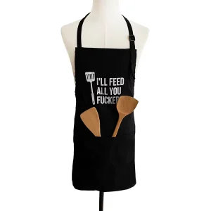 Custom Printing 100% Cotton Twill Apron Waterproof Supermarket Fruit Shop Garden Worker Apron