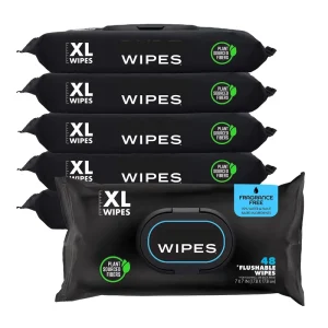 Custom Private Label Household Flushable Wet Wipes INDA GD4 Certified Septic Safe Toilet Biodegradable