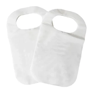 Custom Restaurant Use Eco Friendly Waterproof Disposable Non Woven Lightweight Bib Aprons for Adults