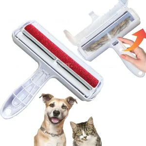 Custom Self Cleaning Dog Hair Remover Roller Pet Hair Remover Brush Reusable Lint Pet Fur Removal Brush for Dogs and Cats