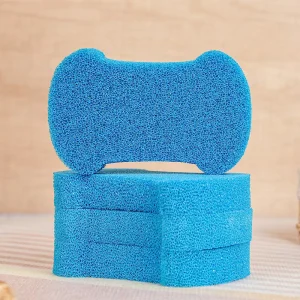 Custom Silicone Scrubber Sponge High Water Absorption Odor-Free Eco-Friendly with OEM Service
