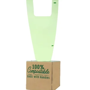 Custom Size 100% Biodegradable Compostable Large Small Household Trash Garbage Bags