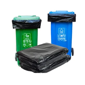 Custom-Size Large Capacity Roll T-Shirt Trash Bag Colourful Plastic Garbage Bags Strong and Durable for Household Use