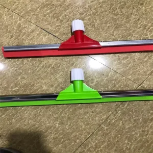 Custom Size Sponge Rubber Floor Squeegee with Dual Blade Cutting Service for Plastic Floor Cleaning
