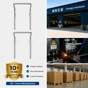 Custom Steel Bucket Lug Handle Bracket for Plastic Pails Paint Buckets and Industrial Containers