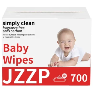 Custom Stock Disposable 80pcs Eco Friendly Non Woven Fabric Wet Baby Care Wipes Organic Biodegradable Household Cleansing Pouch