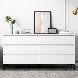 Custom Storage Dresser 8 Drawers Living Room Panel Modern Eco friendly Wood Makeup Table Home Furniture Chest Drawers