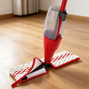 Custom Sustainable Microfiber Mop Refills Stainless Steel Pole Compatible for Commercial Grade Floor Cleaning Pads