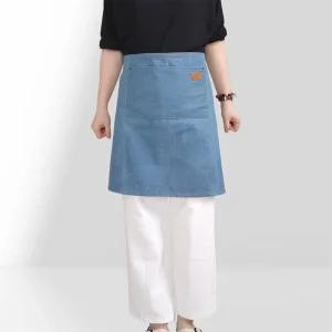 Custom Waist Aprons for Western Restaurant Catering Service Staff Bakeries and Coffee Shops