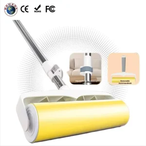 Custom Washable Reusable Lint Roller Large Capacity Sticky Eco friendly Pet Hair Remover for Dog Cat Carpet Floor Sofa Furniture