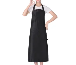 Custom Waterproof Professional Unisex Hair Salon Apron Made Polyester Lightweight Comfortable for Nail Salons Direct